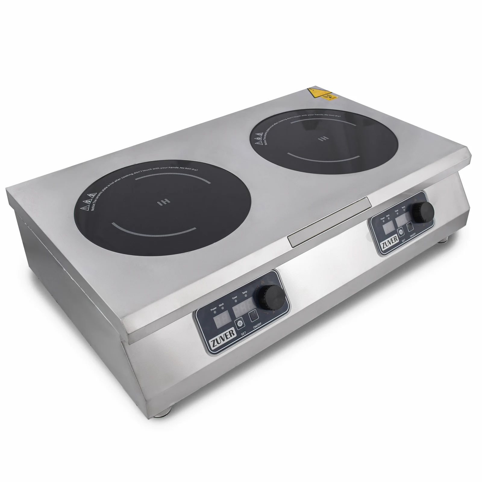 Плита индукционная двухпостовая ZUVER Cooker Lux3500x2
