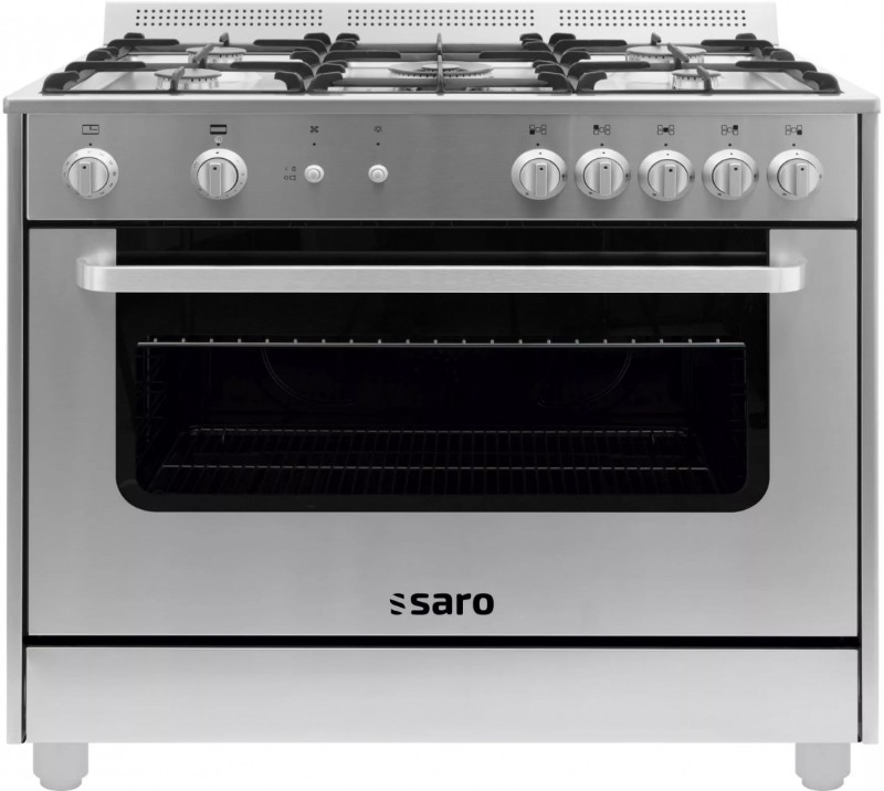 Плита с духовкой газовая SARO TS95C71X
