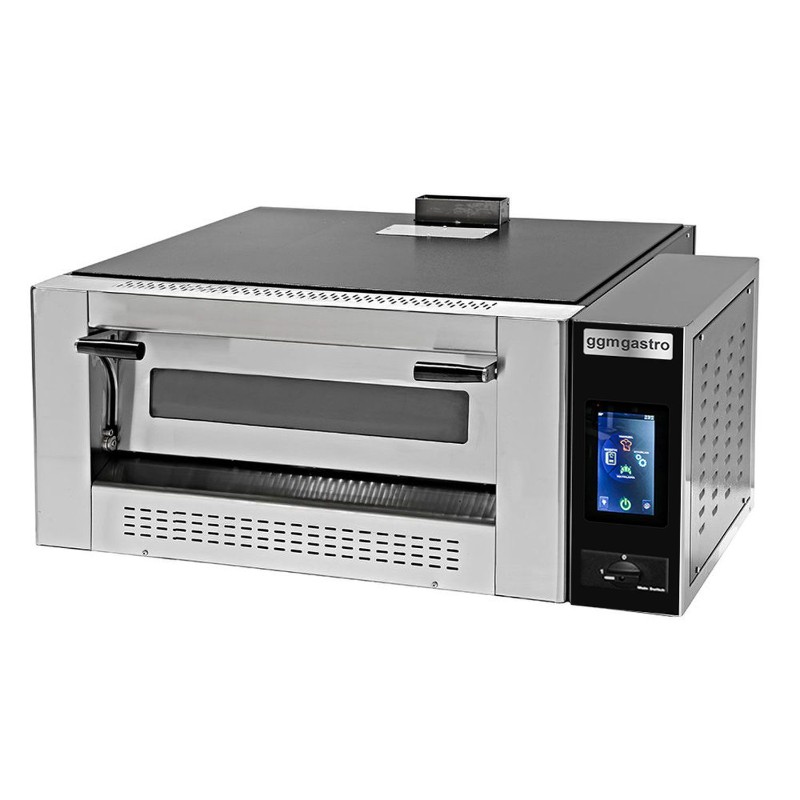 Газова піч для піци з цифровим керуванням 6 x 30 см GGM Gastro GPOE630DN
