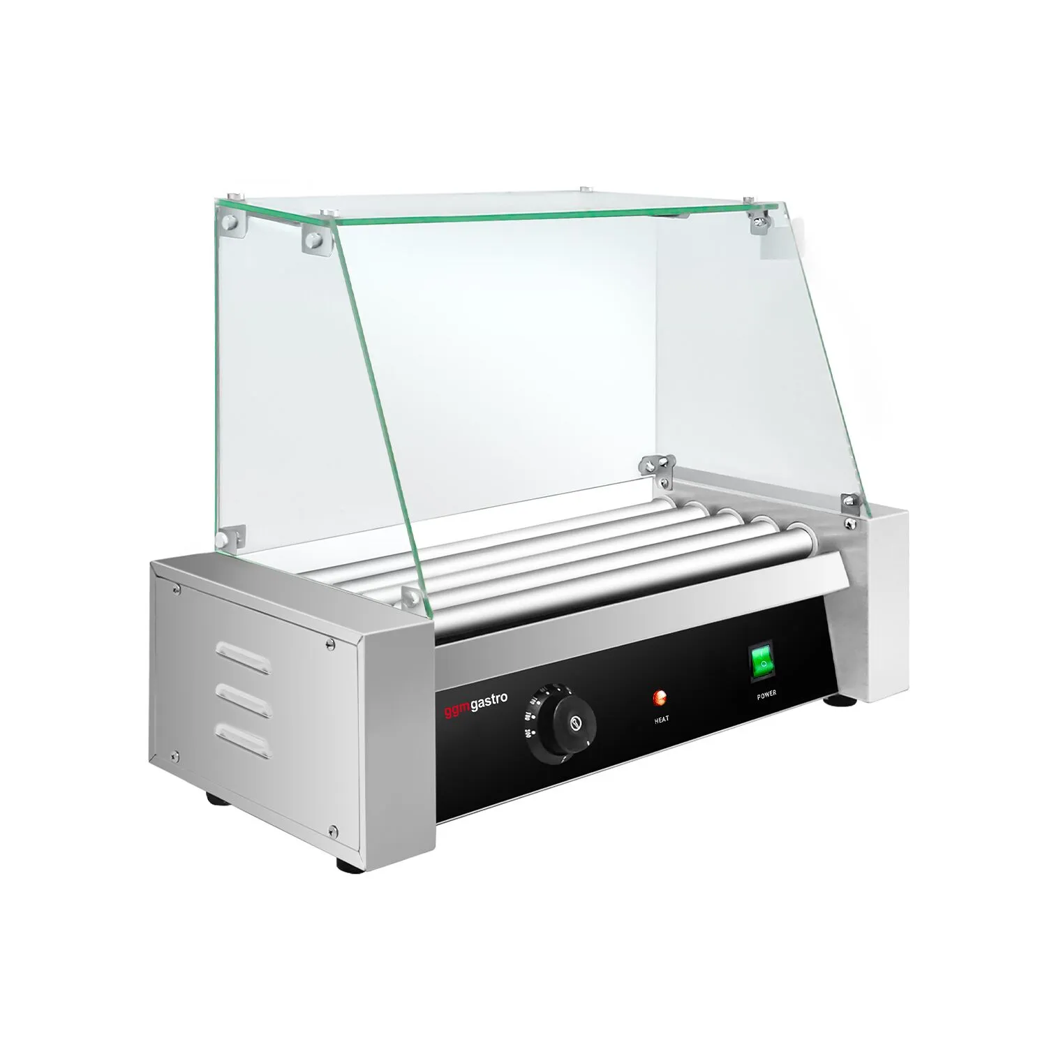 Роликовый гриль для хот-догов GGM-Gastro HDGJ5N#GHDGJ5N
