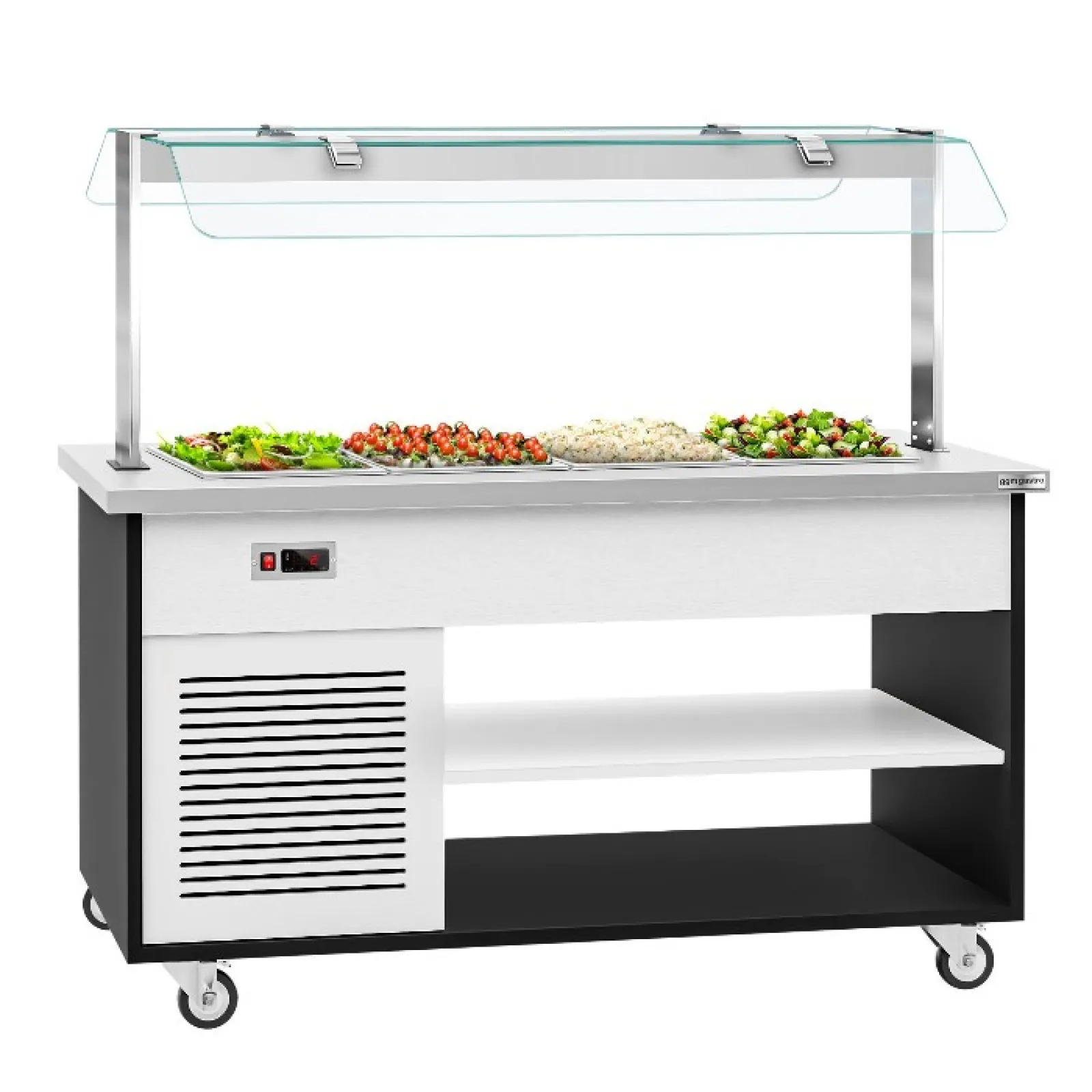 Салат-бар охлаждаемый - 1.6 x 0.8 m/для 4x GN 1/1 GGM Gastro BTKIN411