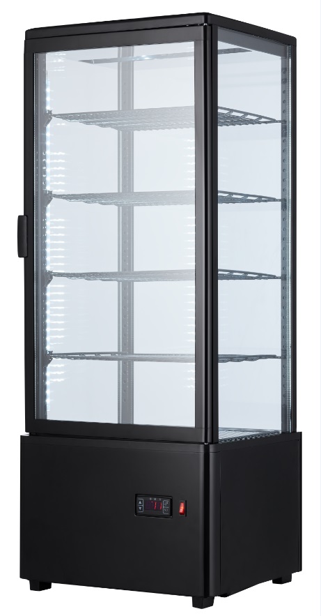 Шкаф-витрина холодильная REEDNEE RT78B black