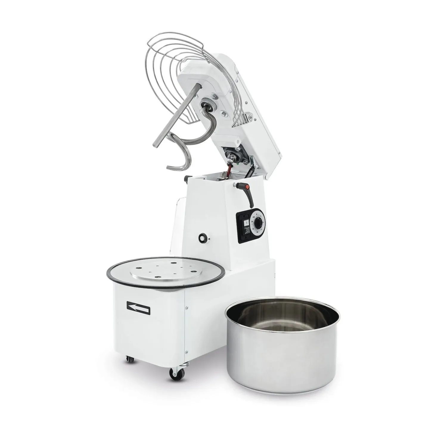 Тістоміс спіральний зі з`ємною дежою - 10 л, Hendi 1I051025 Prismafood, 230V/370W, 380x360x(H)645mm