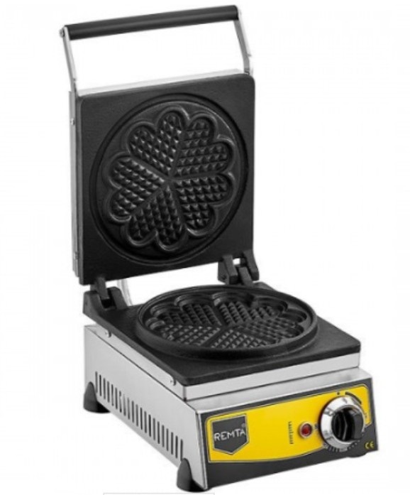Вафельница бельгийская круглая Remta W12 