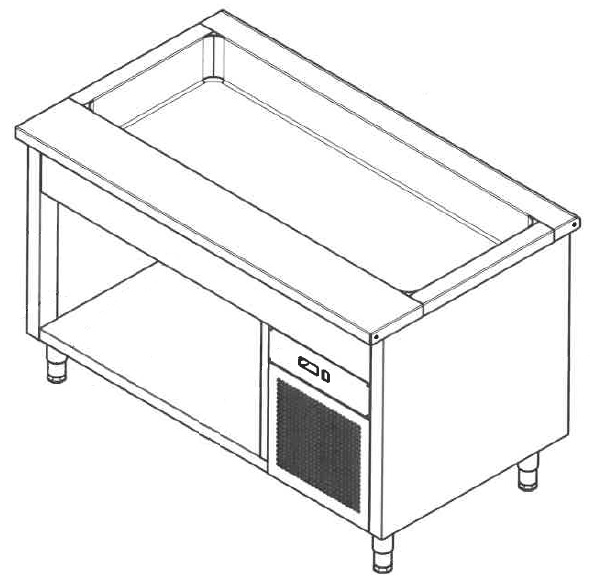 Вітрина холодильна Kogast SR1404150N