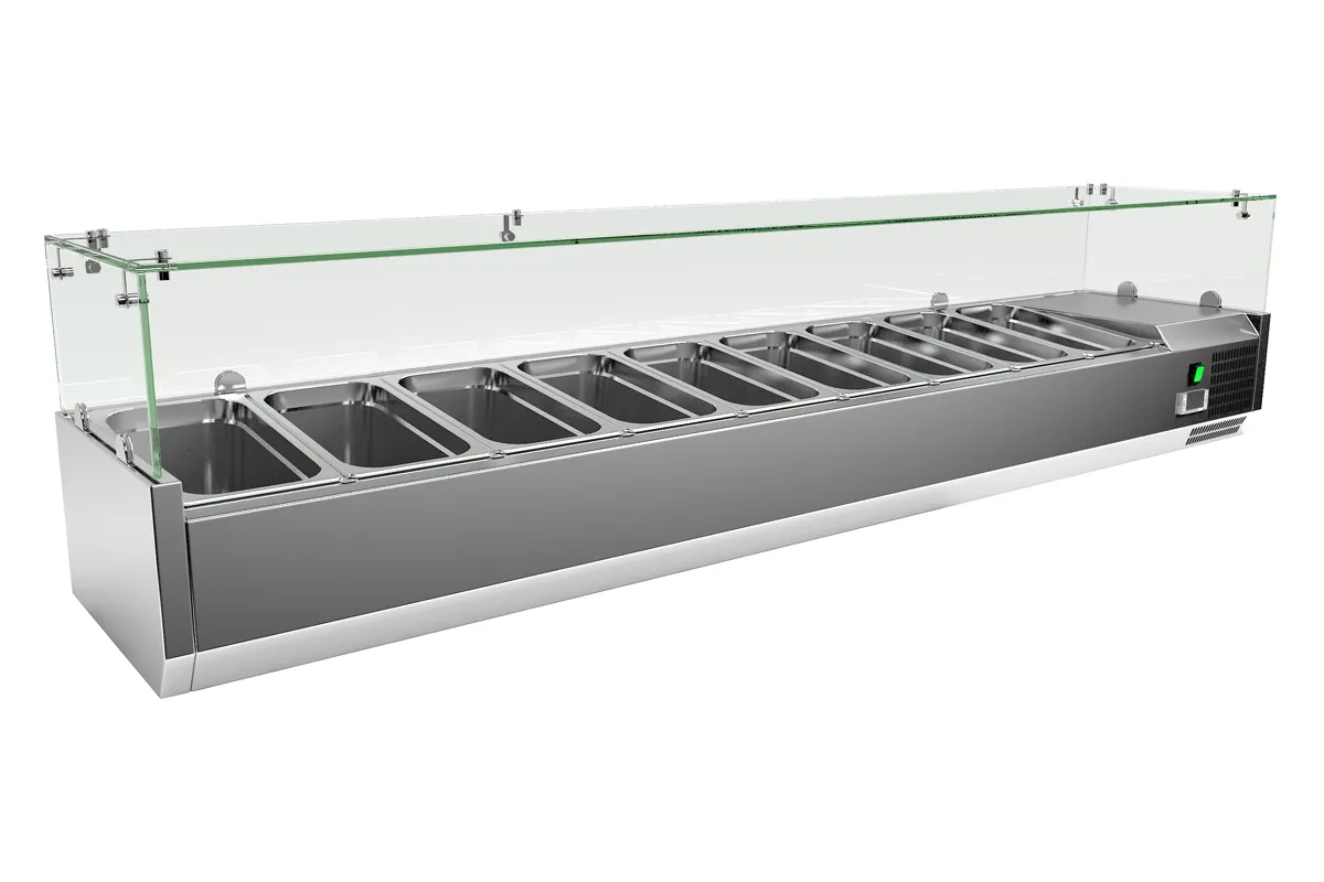 Витрина настольная холодильная COOLEQ VRX 2000/380