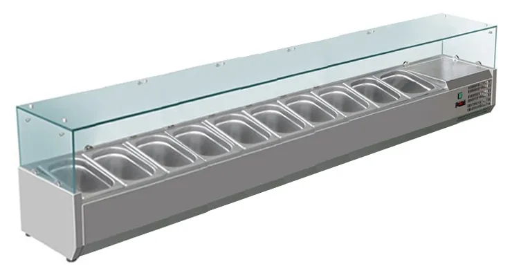 Витрина настольная холодильная COOLEQ VRX 2000/330