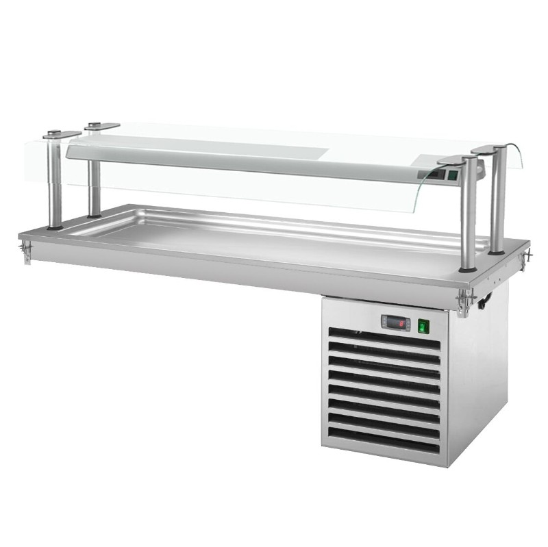 Встроенная охлаждающая плита 1,8 м - Серия D GGM Gastro PA186D