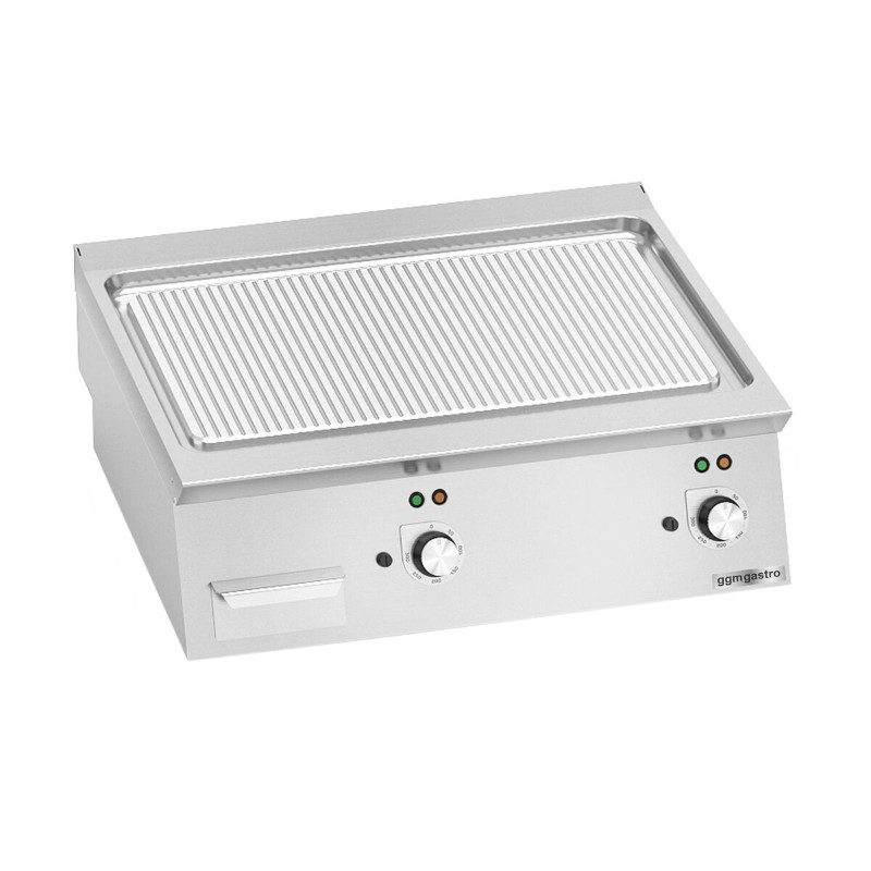 Жарочная поверхность электрическая рифленая GGM Gastro EBPGB873B