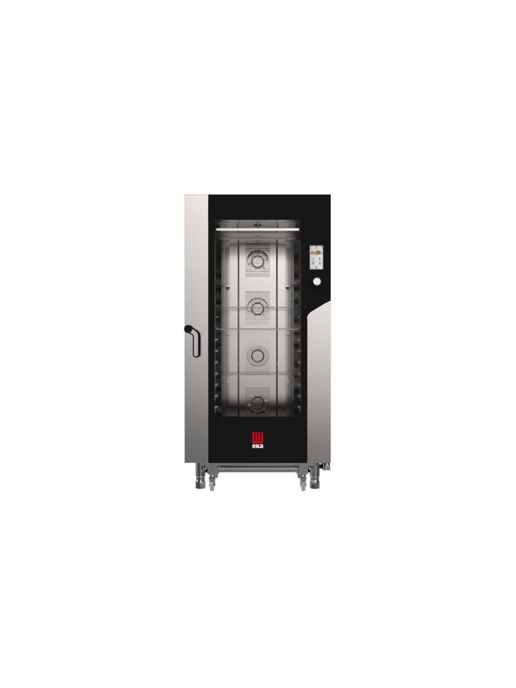 Конвектомат-Піч конвекційна парова Hendi MKF1664TS Millenial, Touch Screen Gastro для кондитерських виробів та випічки, електрична, з електронним керуванням 16x 600х400