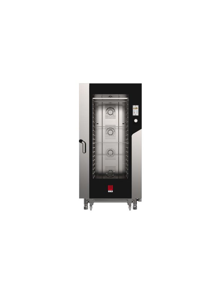 Конвектомат - Піч конвекційна парова Hendi MKF2011TS Millenial Touch Screen Gastro для гастрономії з системою миття візок 20x GN 1/1, електрична, з електронним управлінням