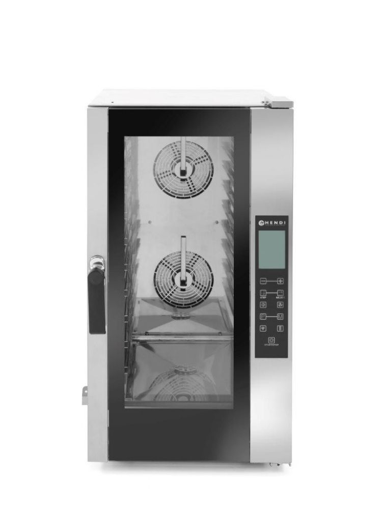 Пароконвектомат Hendi 224809 компактний Touch control 10x GN 1/1 - електричний, електронне управління