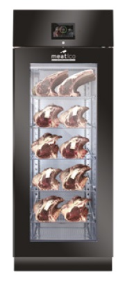 Шафа холодильна Meatico AC8609 STG GREEN ALL 700 BLACK CF