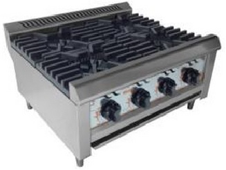 Плита газовая EWT INOX TTGC4