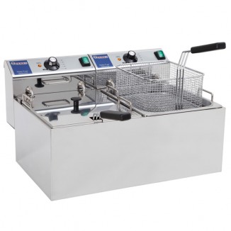 Фритюрниця електрична Hendi Master Cook 207307 2х8л
