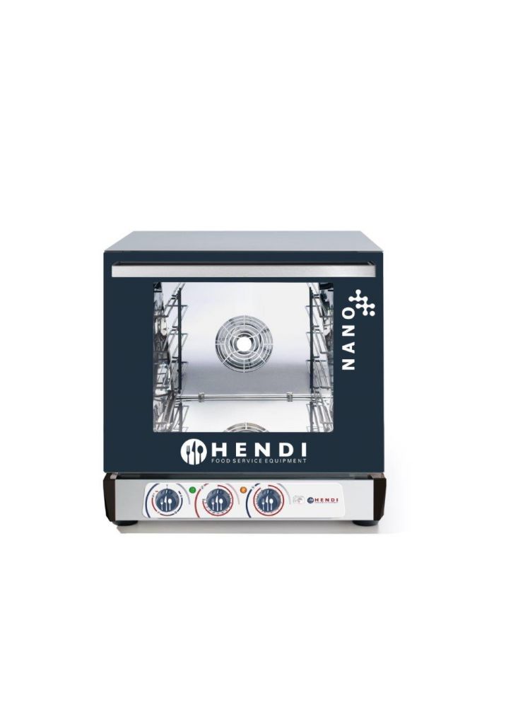 Конвектомат мультифункціональний HENDI NANO 223369 - 4x 450x340 мм, ручне керування