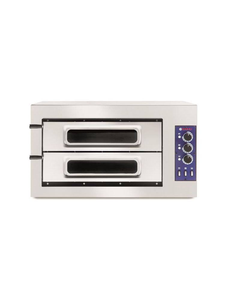 Печь для пиццы Basic 2/50 VETRO, 915x690x(H)530 мм, 400В/7500Вт