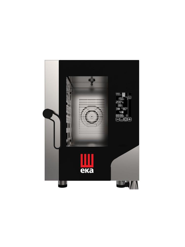 Конвектомат - Піч конвекційна парова Hendi MKF623CBM Millenial чорна Mask Gastro Compact 6x GN 2/3, електрична, з електронним управлінням