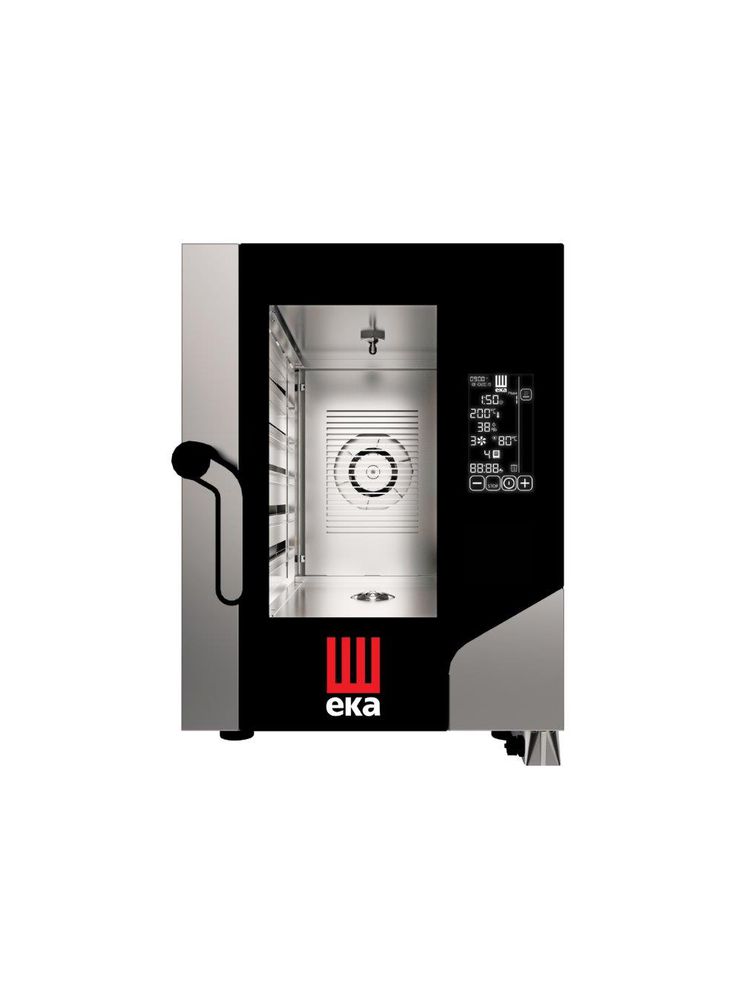 Конвектомат - Піч конвекційна парова Hendi MKF611CBM Millenial чорний Mask Gastro Compact 6x GN 1/1, електрична, з електронним управлінням