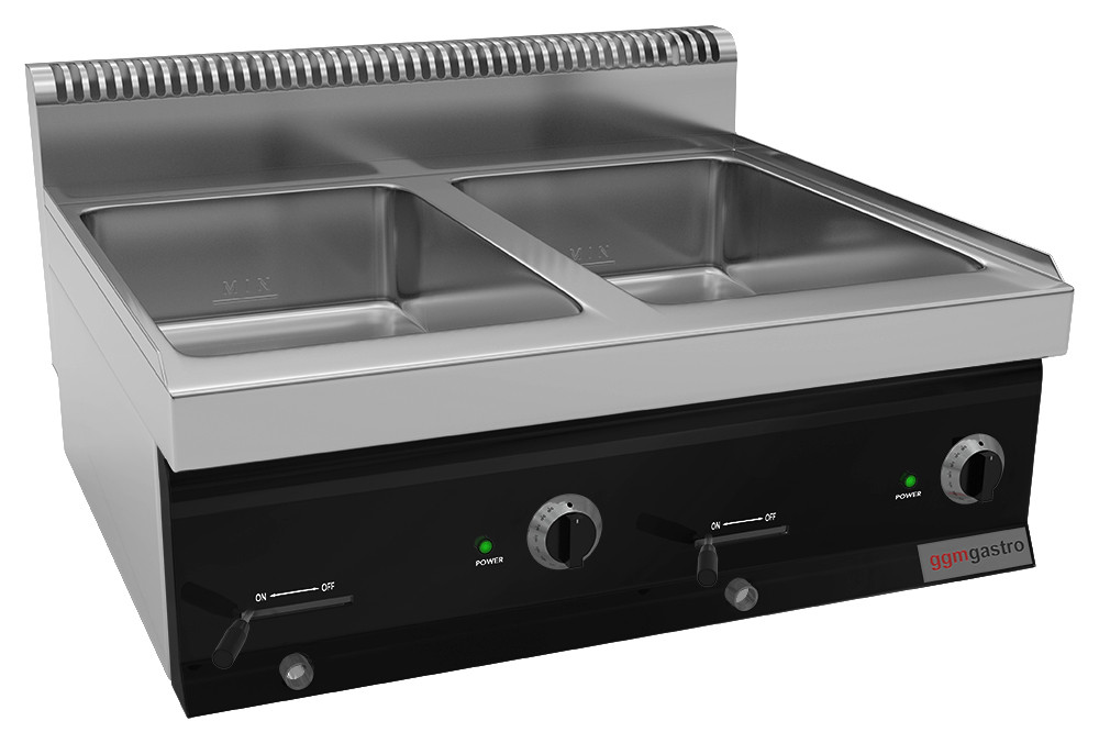 Паровая баня 2x GN1/1C GGM Gastro EBK873C