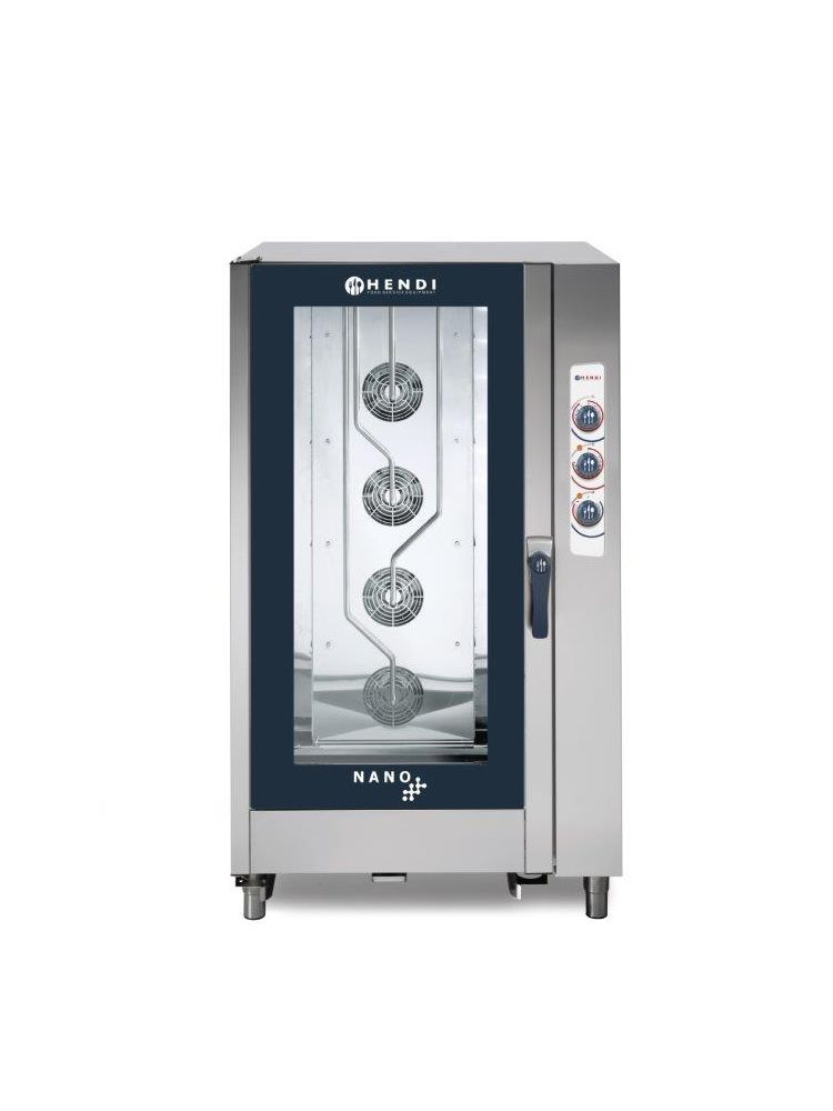 Пароконвектомат HENDI NANO 223222 20x GN 1/1 - електричний, ручне керування