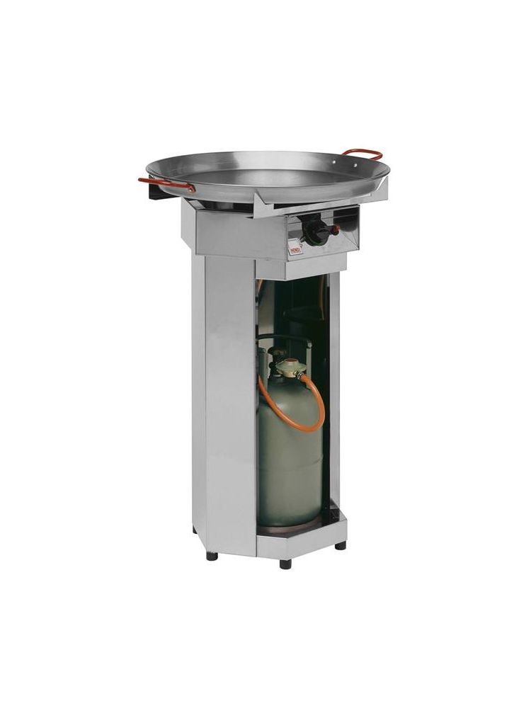 Гриль газовий Fiesta 600, Ø600 мм, 4.8 кВт, 600x600x870(H) мм