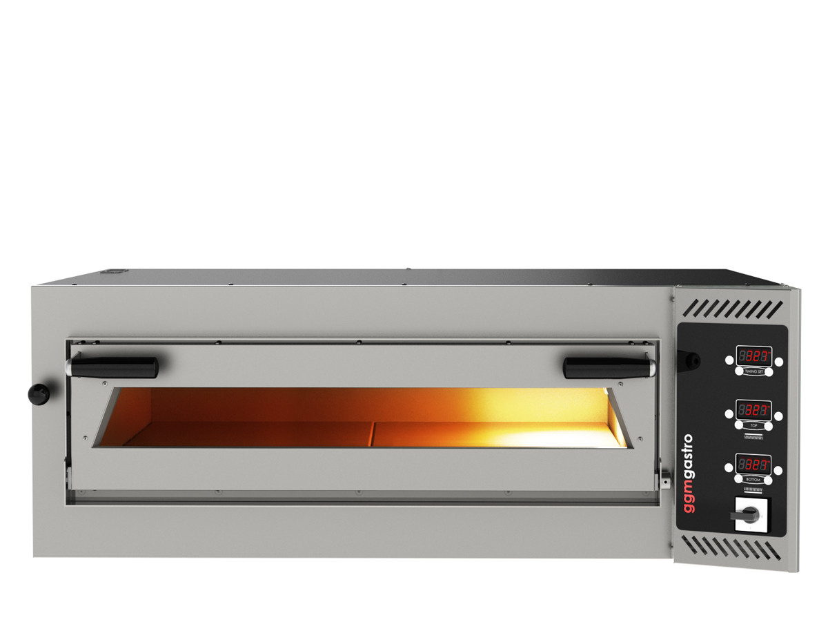 Печь для пиццы 6 x 35 см (ширина) GGM Gastro PEP66BD