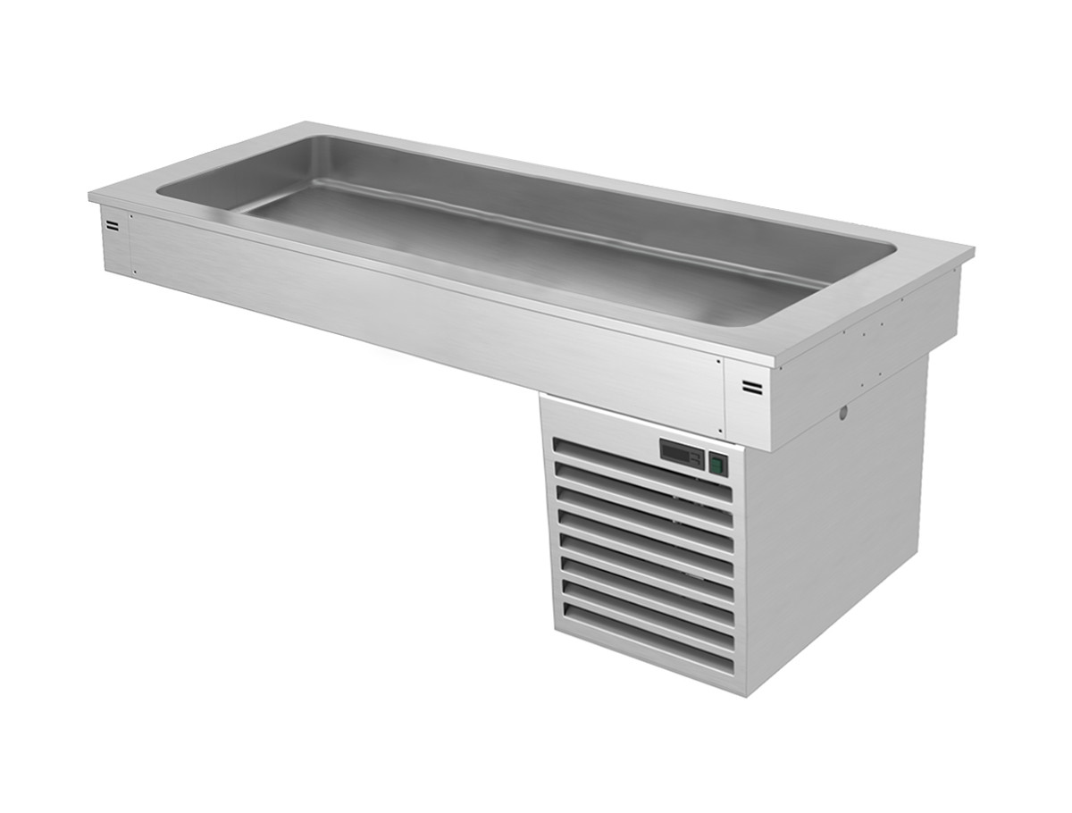 Встроенная охлаждающая ванна 1,5 м - Серия A GGM Gastro KA156A