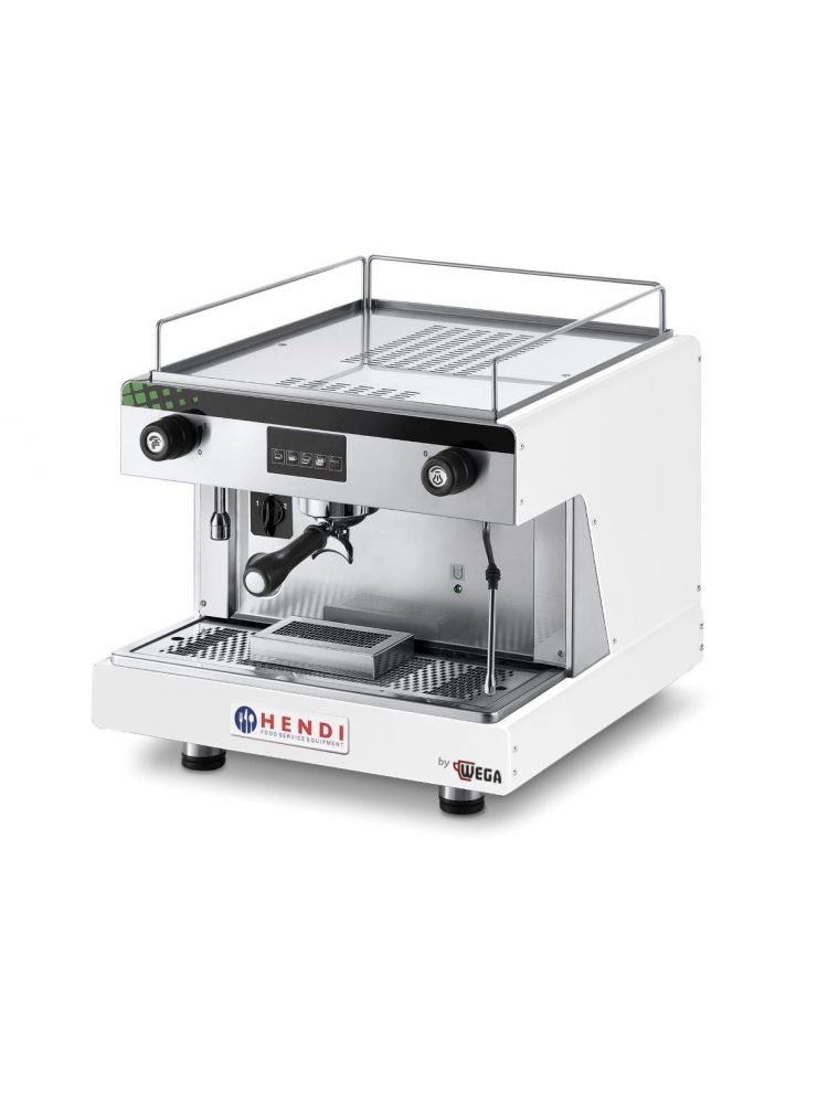 Кавомашина Hendi 208915 Top Line By Wega – 1 група, електронна, біла
