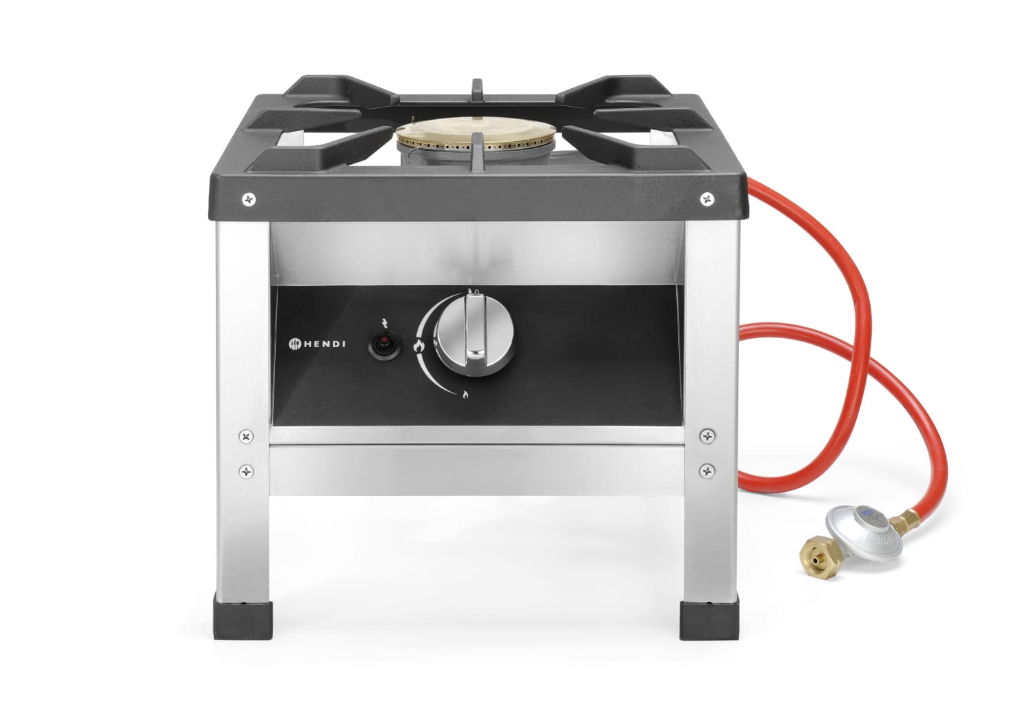 Плита-табурет газова Hendi 147801 Kitchen Line, 6,0 кВт, 425x425x400(H) мм
