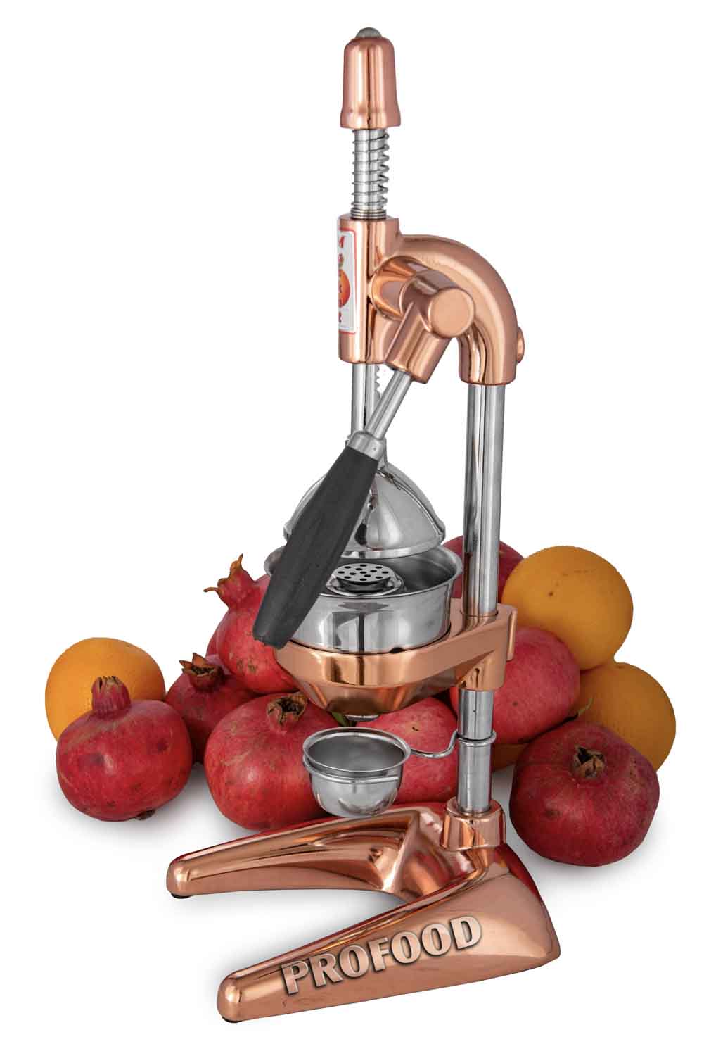 Пресс для цитрусовых и гранат Maskot Dokum PCA1-C2 Copper 6.3kg медный цвет реечный тип 8694510340095