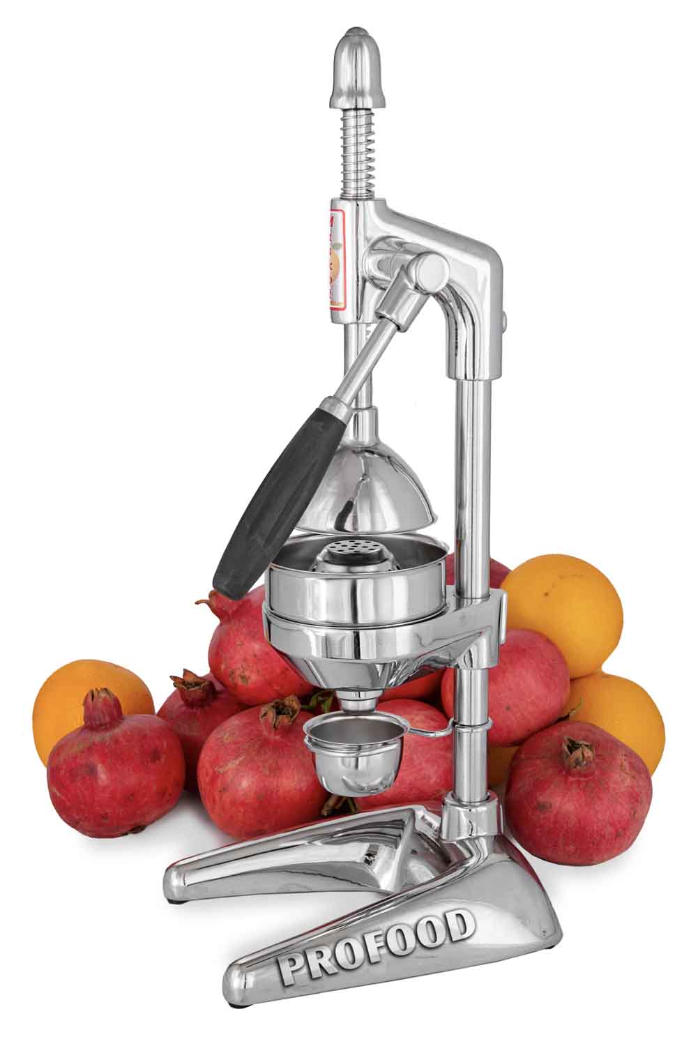 Пресс для цитрусовых и гранат Maskot Klasik PC1-C3 Chrome 4.2kg хромовый цвет реечный тип 8694510340033 (M-KS)