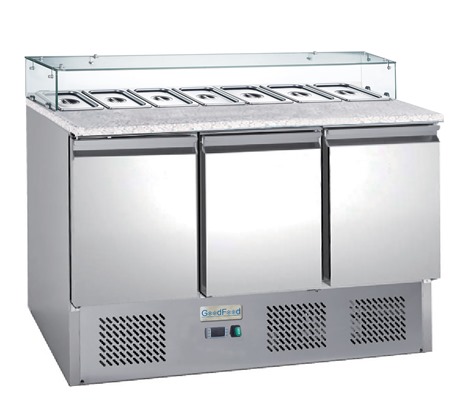 Стол холодильный для пиццы GoodFood Саладета GF-PS903GT-HC