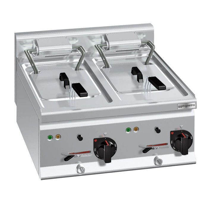 Фритюрница 10+10 Л GGM Gastro EFB663M-10+10