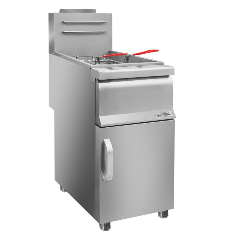 Высококачественная газовая фритюрница 16 L / 27kW GGM Gastro GFK481-16