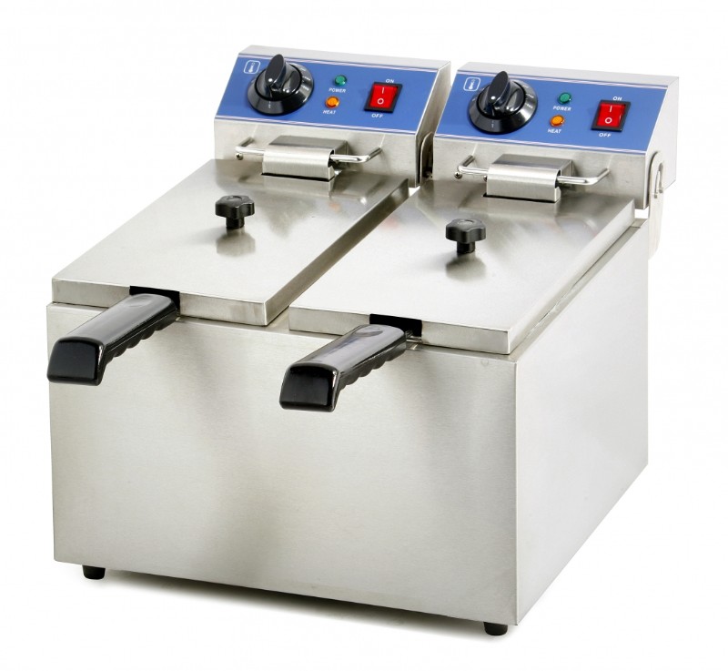 Фритюрница электрическая REEDNEE EF062 6+6л