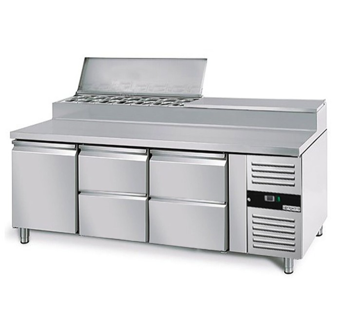 Холодильный стол саладетта GGM Gastro ZBG207ND#2#SBS1212