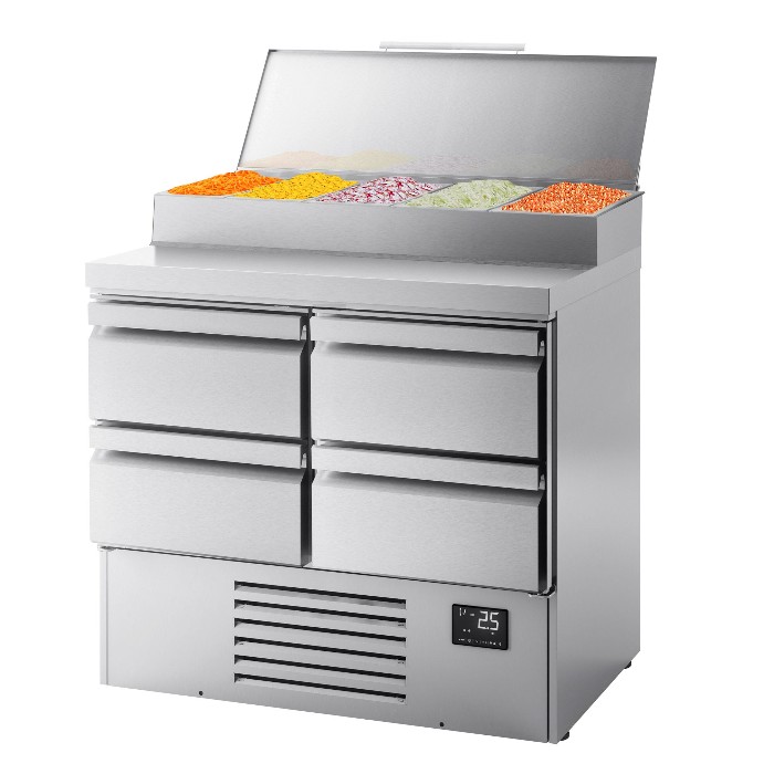 Холодильный стол саладетта GGM Gastro ZTI107M#2#7SBI1213