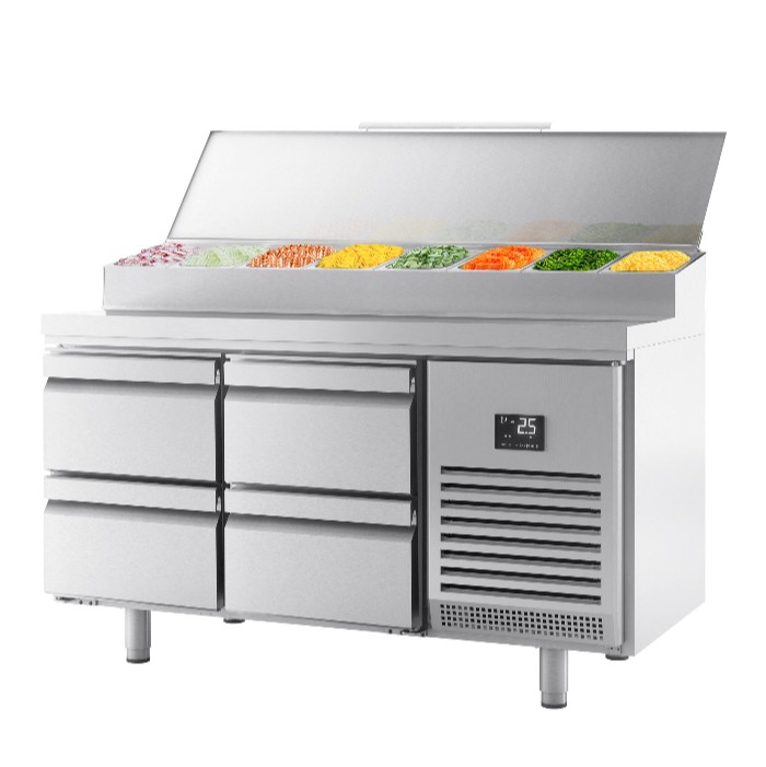Холодильный стол саладетта GGM Gastro ZTI156#2#6SBI1212