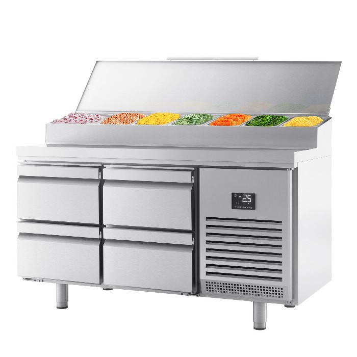 Холодильный стол саладетта GGM Gastro ZTI157#2#7SBI1212