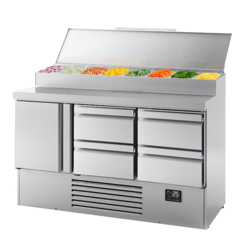 Холодильный стол саладетта GGM Gastro ZTI157M#2#7SBI1213