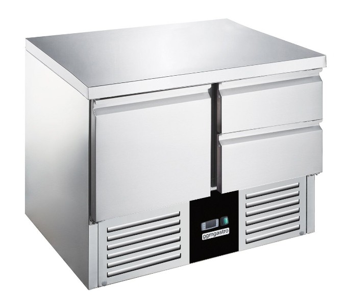 Холодильный стол PREMIUM - 0,9 x 0,7 м GGM Gastro SAG97END#1T#SBG1212